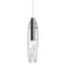 Besa Lighting Willow Cord Pendant, Crystal Rods, Satin Nickel Finish, 1x3W LED 1XT-1688WW-LED-SN - alternate 1